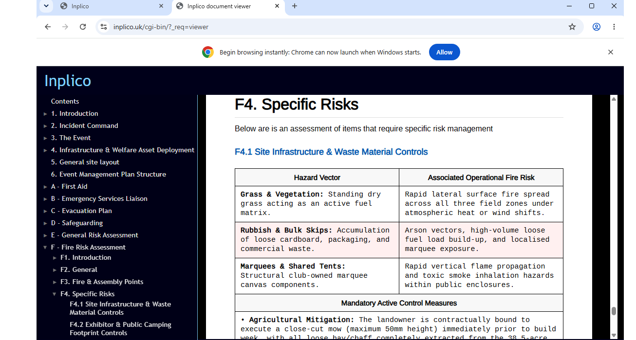 Inplico viewer document screenshot